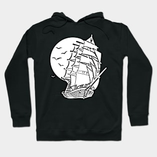 Old Ship Of Pirates Hoodie